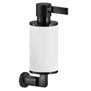 Дозатор Gessi INCISO 58513#706 белый/Black Metal PVD