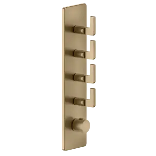 Термостат Gessi INCISO 58208#726 Warm Bronze Brushed PVD