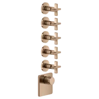 Термостат Gessi INCISO 58350#030 Медный PVD