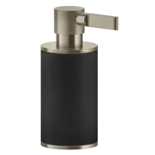 Дозатор Gessi INCISO 58538#149 черный/FINOX BRUSHED NICKEL