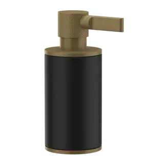 Дозатор Gessi INCISO 58538#713 черный/античная латунь