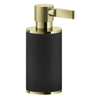 Дозатор Gessi INCISO 58538#710 цвет-черный/латунь PVD