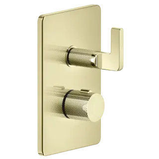 Термостат Gessi INCISO 58136#710 цвет-латунь PVD
