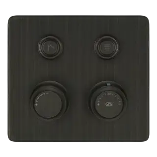 Термостат Gessi HI-FI ECLECTIC COMPACT 65232#187 состарен.бронза