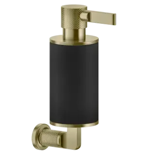 Дозатор Gessi INCISO 58514#727 цвет-черный/браш.латунь PVD