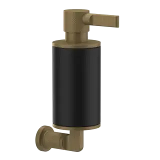 Дозатор Gessi INCISO 58514#713 черный/античная латунь