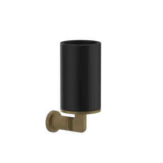 Стакан Gessi INCISO 58508#713 черный/античная латунь