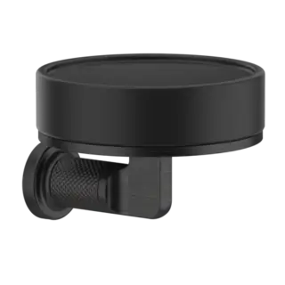 Мыльница Gessi INCISO 58502#187 черная/состарен.бронза