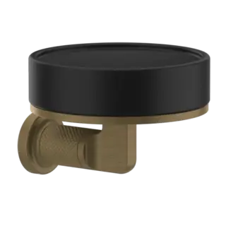 Мыльница Gessi INCISO 58502#713 черный/античная латунь