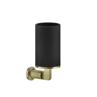 Стакан Gessi INCISO 58508#727 цвет-черный/браш.латунь PVD