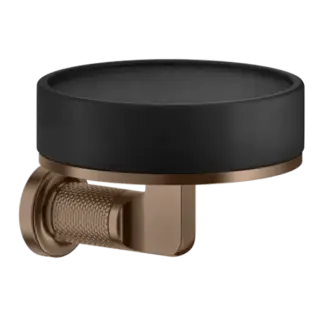 Мыльница Gessi INCISO 58502#708 черная/браш.Медный PVD