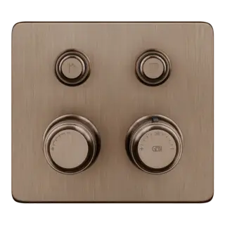 Термостат Gessi HI-FI ECLECTIC COMPACT 65232#708 браш.Медный PVD