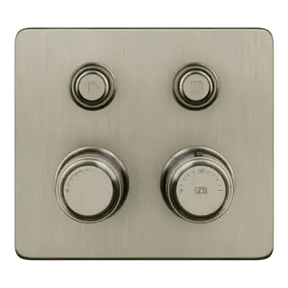 Термостат Gessi HI-FI ECLECTIC COMPACT 65232#149 FINOX BRUSHED NICKEL