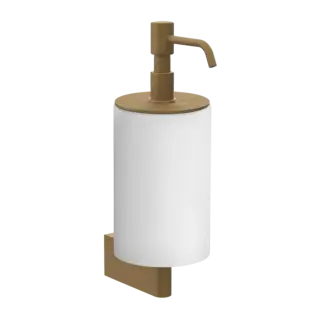 Дозатор Gessi ORIGINI 66413#713 белый/античная латунь