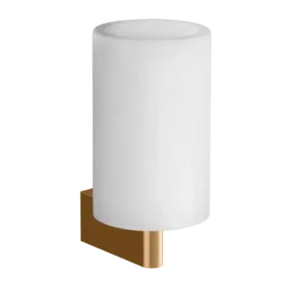 Стакан Gessi ORIGINI 66407#735 белый/Warm Bronze PVD