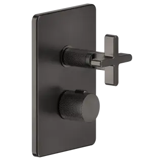 Термостат Gessi INCISO 58234#707 Black Metal Brushed PVD