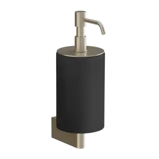 Дозатор Gessi ORIGINI 66414#149 черный/FINOX BRUSHED NICKEL