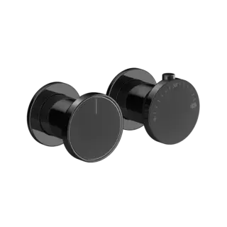 Термостат Gessi ORIGINI 66136#706 Black Metal PVD