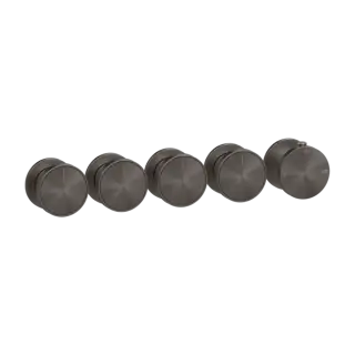 Термостат Gessi ORIGINI 66338#707 Black Metal Brushed PVD