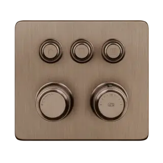 Термостат Gessi HI-FI ECLECTIC 65234#708 браш.Медный PVD