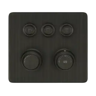 Термостат Gessi HI-FI ECLECTIC 65234#187 состарен.бронза