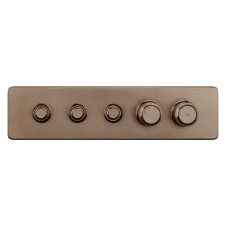 Термостат Gessi HI-FI ECLECTIC 65224#708 браш.Медный PVD