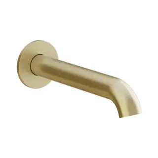 Излив Gessi ORIGINI 66103#727 цвет-браш.латунь PVD