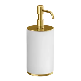 Дозатор Gessi ORIGINI 66437#246 белый/золото PVD