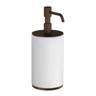 Дозатор Gessi ORIGINI 66437#845 белый/темная бронза