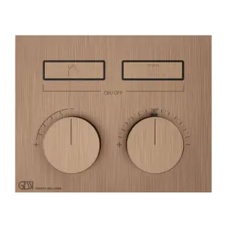 Термостат Gessi HI-FI 63004#708 браш.Медный PVD