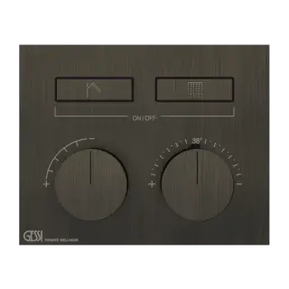 Термостат Gessi HI-FI 63004#187 состарен.бронза