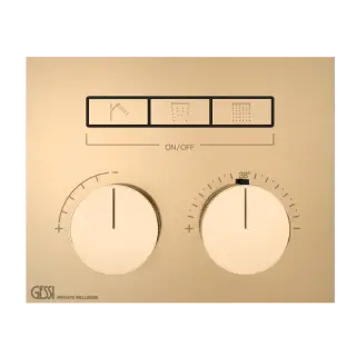 Термостат Gessi HI-FI 63006#735 Warm Bronze PVD