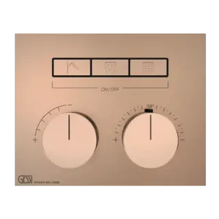 Термостат Gessi HI-FI 63006#030 Медный PVD