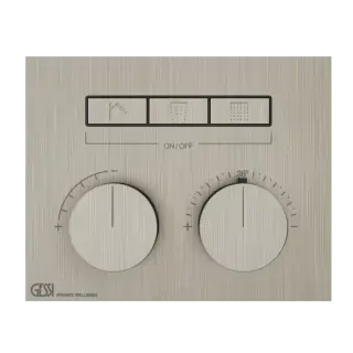 Термостат Gessi HI-FI 63006#149 FINOX BRUSHED NICKEL