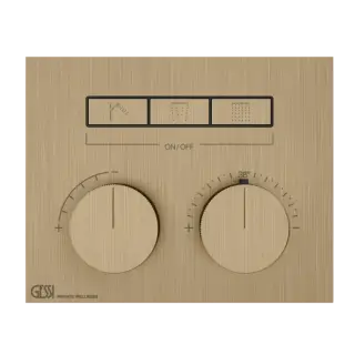 Термостат Gessi HI-FI 63006#726 Warm Bronze Brushed PVD