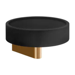 Мыльница Gessi ORIGINI 66402#735 черный/Warm Bronze PVD