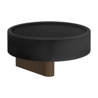 Мыльница Gessi ORIGINI 66402#845 черный/темная бронза