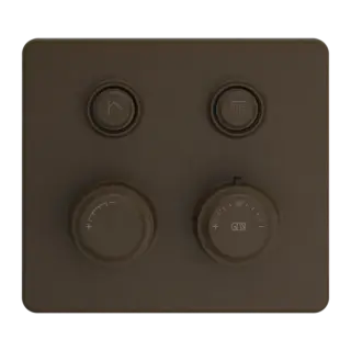 Термостат Gessi HI-FI ECLECTIC COMPACT 65232#845 темная бронза