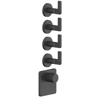 Термостат Gessi INCISO 58218#299 черный XL