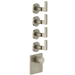 Термостат Gessi INCISO 58218#149 FINOX BRUSHED NICKEL