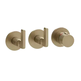 Термостат Gessi INCISO 58334#726 Warm Bronze Brushed PVD