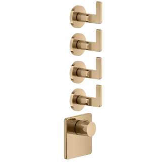 Термостат Gessi INCISO 58218#735 Warm Bronze PVD