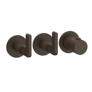 Термостат Gessi INCISO 58334#845 темная бронза