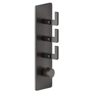 Термостат Gessi INCISO 58206#707 цвет-Black Metal Brushed PVD