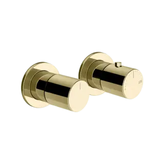 Термостат Gessi HABITO 70034#710 цвет-латунь PVD