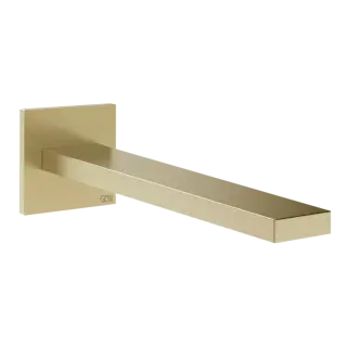 Излив Gessi INVERSO 73102#727 цвет-браш.латунь PVD