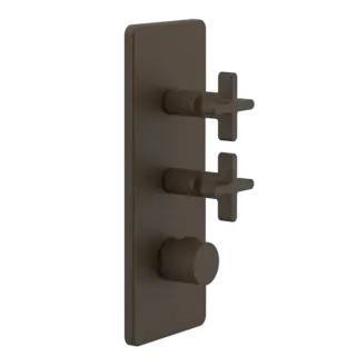 Термостат Gessi INCISO 58224#845 цвет-темная бронза