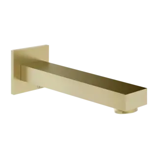 Излив Gessi INVERSO 73103#727 цвет-браш.латунь PVD