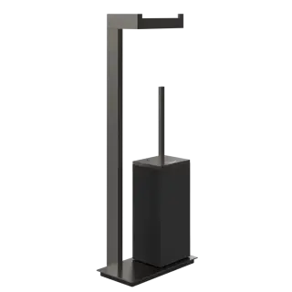 Стойка комбинированная Gessi INVERSO 20934#707 цвет-черный/Black Metal Brushed PVD