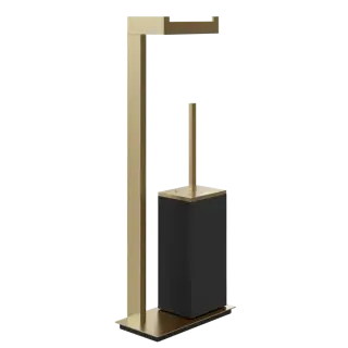 Стойка комбинированная Gessi INVERSO 20934#726 цвет-черный/Warm Bronze Brushed PVD